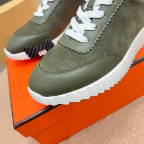 Replica Hermes Casual Shoes For Men #1416979 $76.00 USD for Wholesale