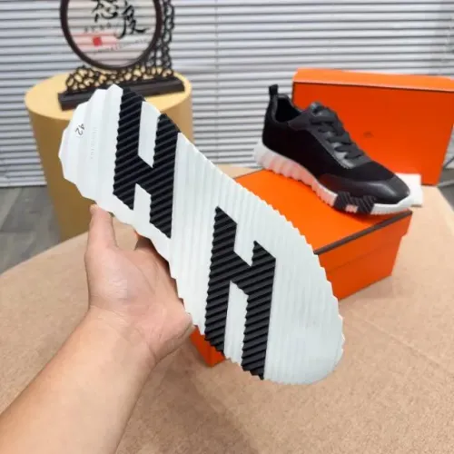 Replica Hermes Casual Shoes For Men #1416982 $76.00 USD for Wholesale