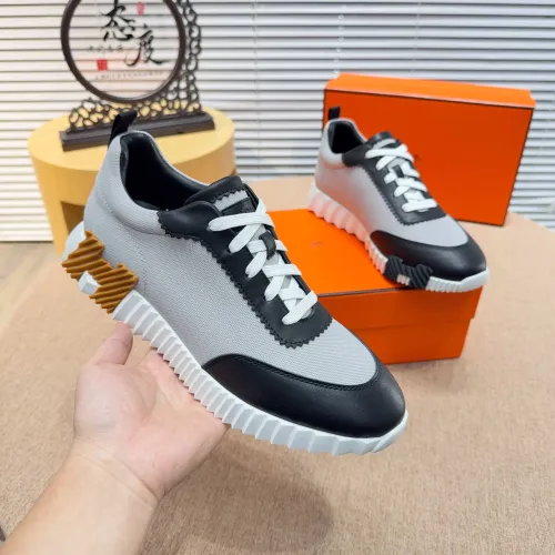 Replica Hermes Casual Shoes For Men #1416989 $76.00 USD for Wholesale