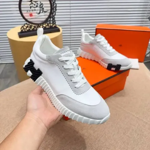 Replica Hermes Casual Shoes For Men #1416990 $76.00 USD for Wholesale