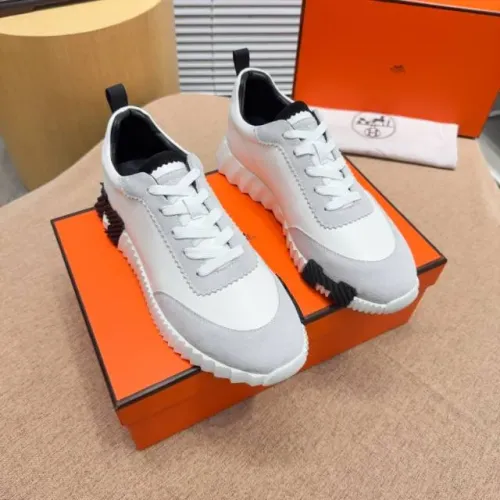 Replica Hermes Casual Shoes For Men #1416991 $76.00 USD for Wholesale