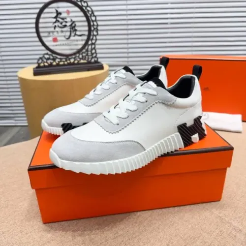 Replica Hermes Casual Shoes For Men #1416991 $76.00 USD for Wholesale