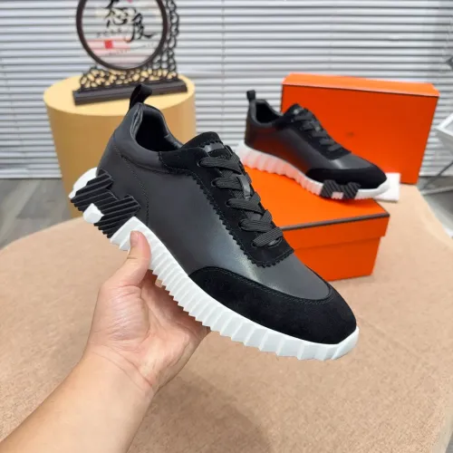 Replica Hermes Casual Shoes For Men #1416995 $76.00 USD for Wholesale