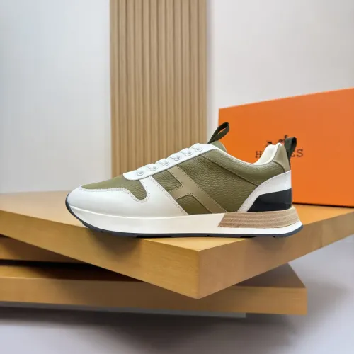 Replica Hermes Casual Shoes For Men #1417004 $150.00 USD for Wholesale