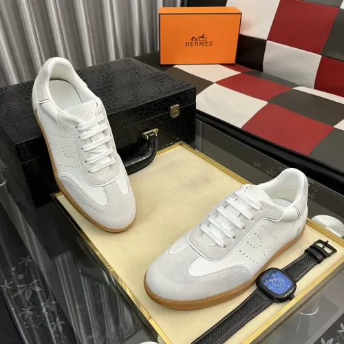 Replica Hermes Casual Shoes For Men #1417007 $85.00 USD for Wholesale
