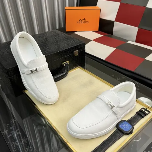 Replica Hermes Casual Shoes For Men #1417013 $82.00 USD for Wholesale