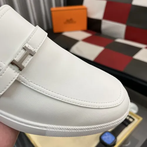 Replica Hermes Casual Shoes For Men #1417015 $82.00 USD for Wholesale