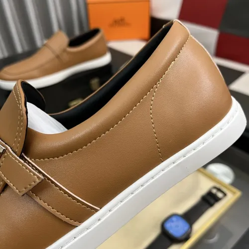 Replica Hermes Casual Shoes For Men #1417025 $82.00 USD for Wholesale