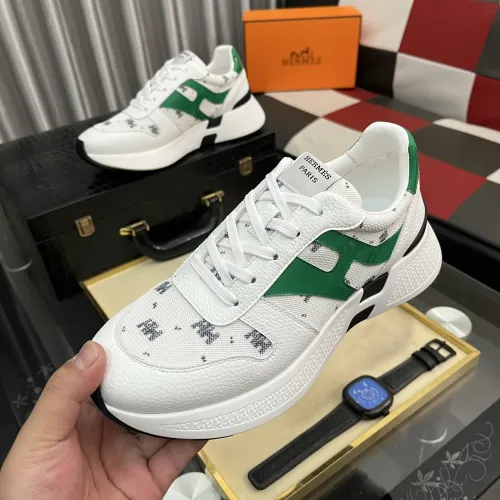Wholesale Hermes Casual Shoes For Men #1417030 $98.00 USD, Wholesale Quality Replica Hermes Casual Shoes