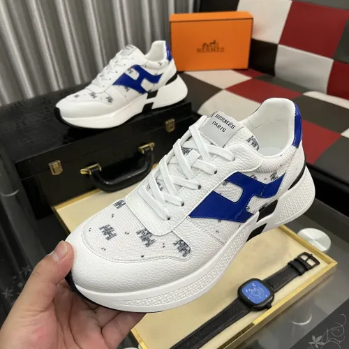Wholesale Hermes Casual Shoes For Men #1417033 $98.00 USD, Wholesale Quality Replica Hermes Casual Shoes