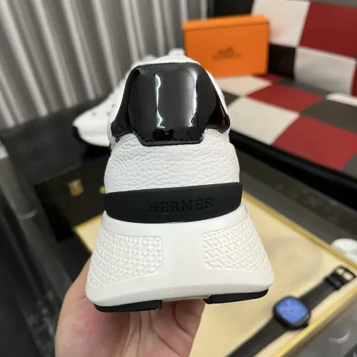 Replica Hermes Casual Shoes For Men #1417036 $98.00 USD for Wholesale