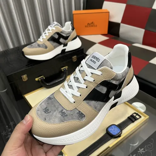 Wholesale Hermes Casual Shoes For Men #1417037 $98.00 USD, Wholesale Quality Replica Hermes Casual Shoes