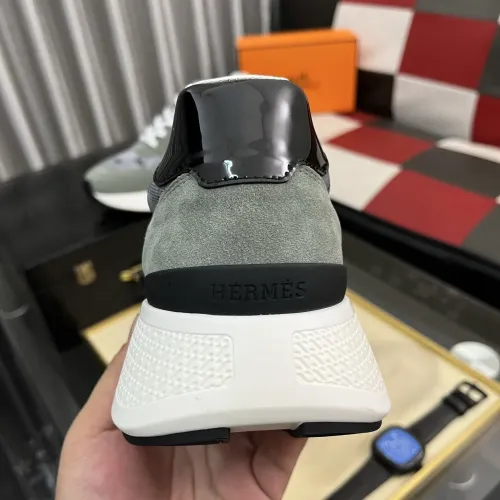 Replica Hermes Casual Shoes For Men #1417039 $98.00 USD for Wholesale