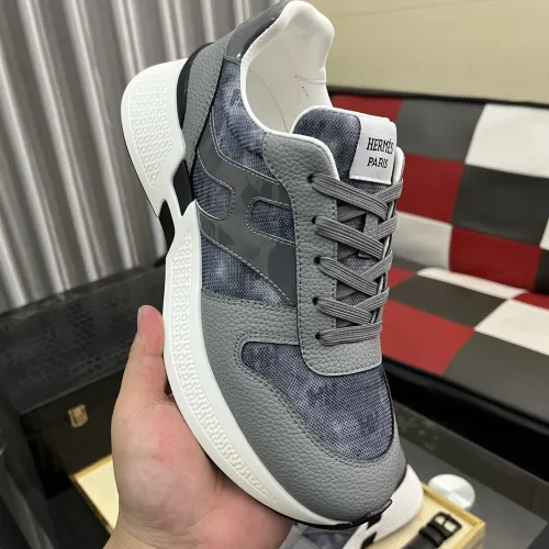 Replica Hermes Casual Shoes For Men #1417041 $98.00 USD for Wholesale