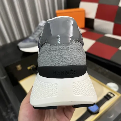 Replica Hermes Casual Shoes For Men #1417041 $98.00 USD for Wholesale