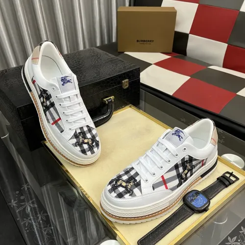 Replica Burberry Casual Shoes For Men #1417075 $80.00 USD for Wholesale