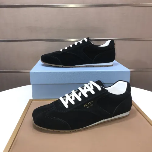 Wholesale Prada Casual Shoes For Men #1417084 $100.00 USD, Wholesale Quality Replica Prada Casual Shoes