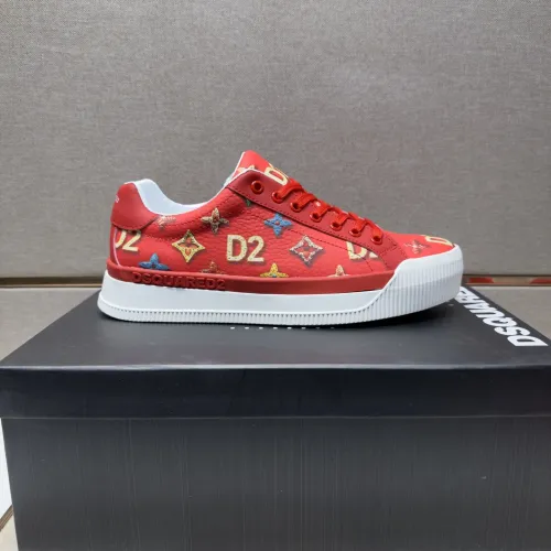 Replica Dsquared Casual Shoes For Men #1417095 $85.00 USD for Wholesale