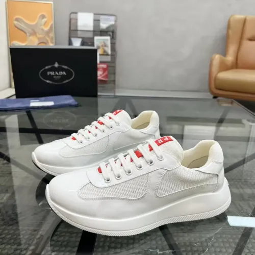 Wholesale Prada Casual Shoes For Men #1417116 $80.00 USD, Wholesale Quality Replica Prada Casual Shoes