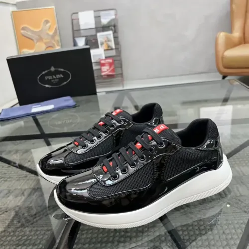 Wholesale Prada Casual Shoes For Men #1417117 $80.00 USD, Wholesale Quality Replica Prada Casual Shoes