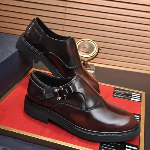 Replica Christian Dior Leather Shoes For Men #1417126 $105.00 USD for Wholesale