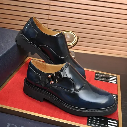 Replica Christian Dior Leather Shoes For Men #1417127 $105.00 USD for Wholesale
