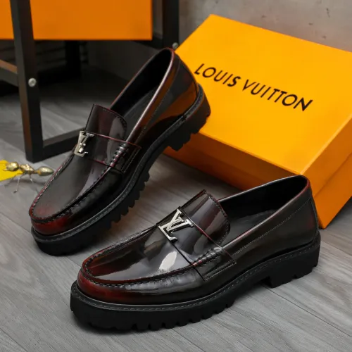 Wholesale Louis Vuitton LV Oxfords Shoes For Men #1417136 $92.00 USD, Wholesale Quality Replica Louis Vuitton LV Oxfords Shoes