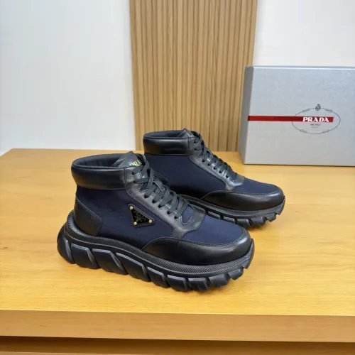 Wholesale Prada Boots For Men #1417149 $145.00 USD, Wholesale Quality Replica Prada Boots