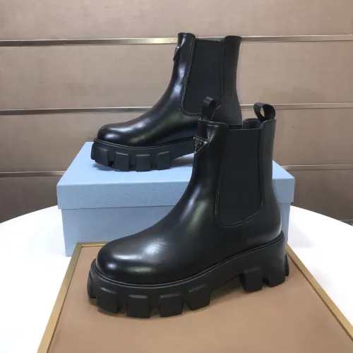 Wholesale Prada Boots For Women #1417153 $118.00 USD, Wholesale Quality Replica Prada Boots