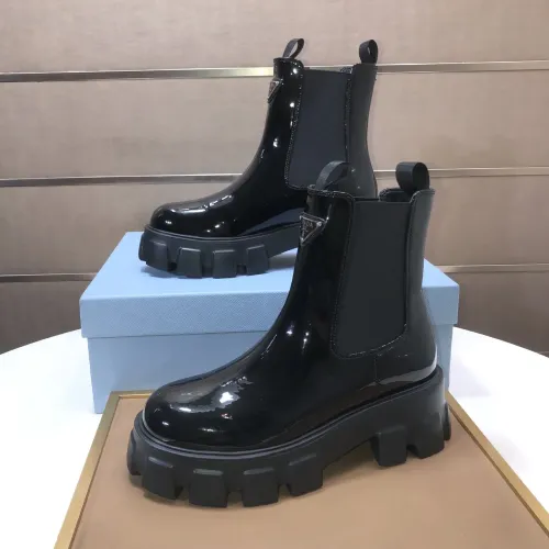 Wholesale Prada Boots For Women #1417155 $118.00 USD, Wholesale Quality Replica Prada Boots