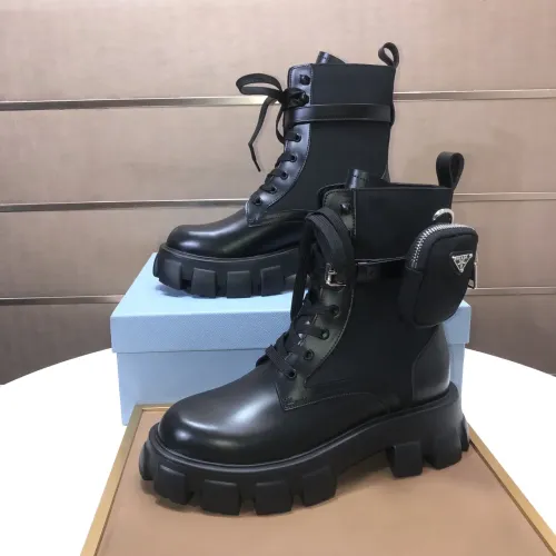 Wholesale Prada Boots For Men #1417156 $125.00 USD, Wholesale Quality Replica Prada Boots