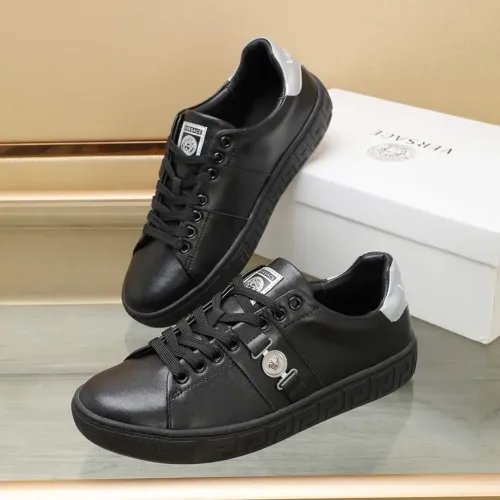 Wholesale Versace Casual Shoes For Men #1417186 $88.00 USD, Wholesale Quality Replica Versace Casual Shoes