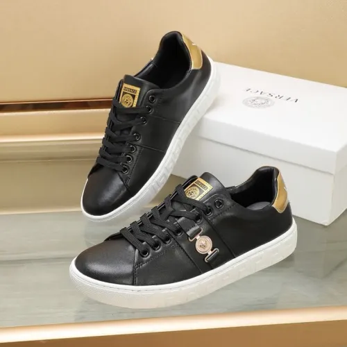 Wholesale Versace Casual Shoes For Men #1417188 $88.00 USD, Wholesale Quality Replica Versace Casual Shoes