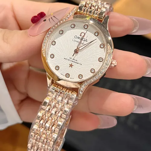 Wholesale OMEGA Watches In Rose Gold #1417364 $29.00 USD, Wholesale Quality Replica OMEGA Watches