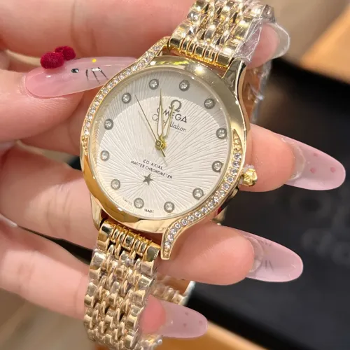 Wholesale OMEGA Watches In Gold #1417367 $29.00 USD, Wholesale Quality Replica OMEGA Watches