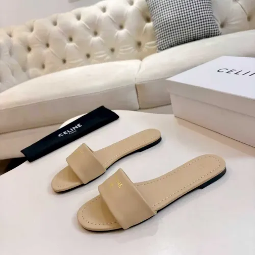 Wholesale Celine Slippers For Women #1417465 $82.00 USD, Wholesale Quality Replica Celine Slippers