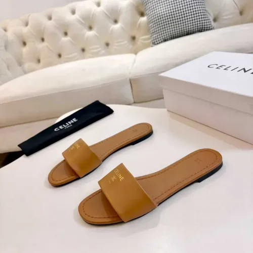 Wholesale Celine Slippers For Women #1417466 $82.00 USD, Wholesale Quality Replica Celine Slippers