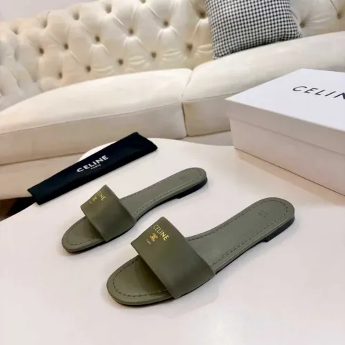 Wholesale Celine Slippers For Women #1417468 $82.00 USD, Wholesale Quality Replica Celine Slippers