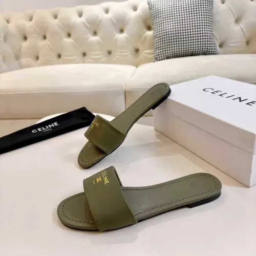 Replica Celine Slippers For Women #1417468 $82.00 USD for Wholesale