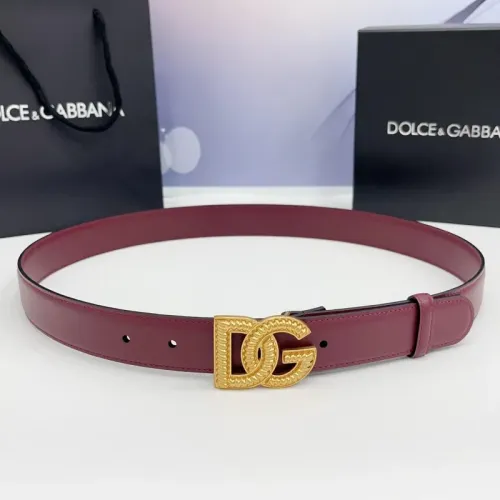 Wholesale Dolce &amp; Gabbana D&amp;G AAA Quality Belts For Women #1417471 $60.00 USD, Wholesale Quality Replica Dolce &amp; Gabbana D&amp;G AAA Quality Belts
