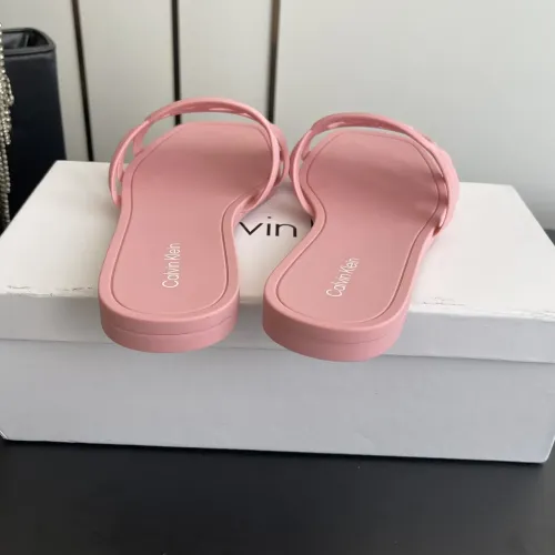 Replica Calvin Klein CK Slippers For Women #1417478 $64.00 USD for Wholesale