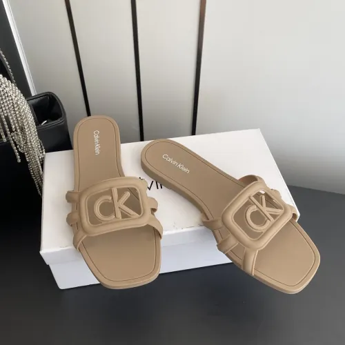 Replica Calvin Klein CK Slippers For Women #1417479 $64.00 USD for Wholesale