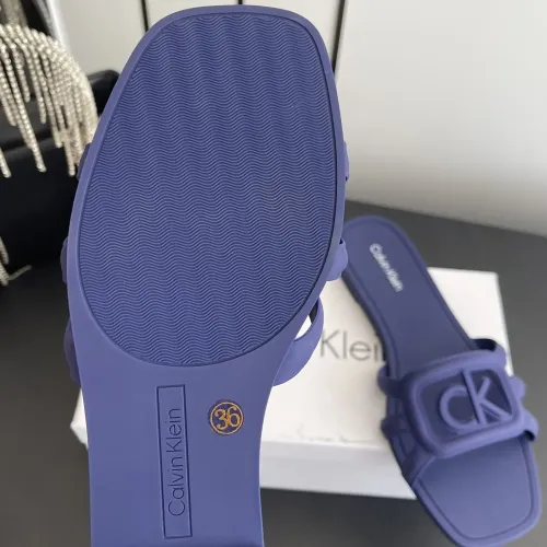 Replica Calvin Klein CK Slippers For Women #1417481 $64.00 USD for Wholesale