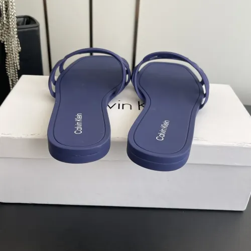 Replica Calvin Klein CK Slippers For Women #1417481 $64.00 USD for Wholesale