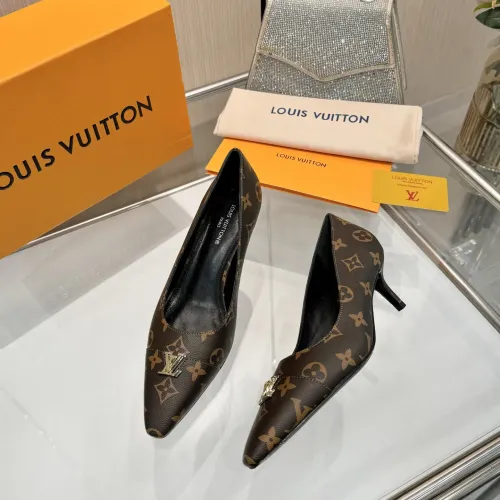 Replica Louis Vuitton High-Heeled Shoes For Women #1417555 $118.00 USD for Wholesale