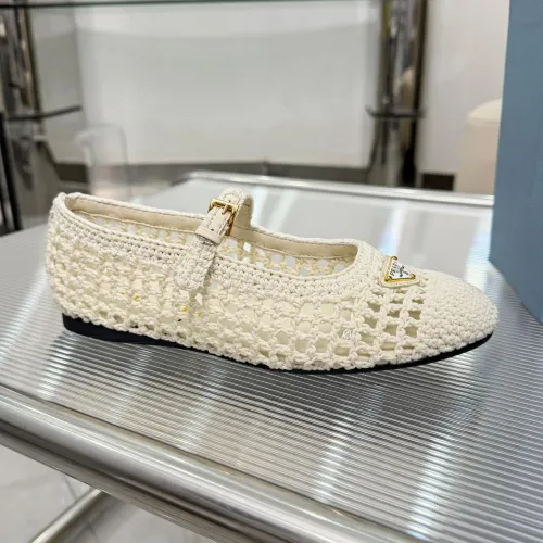 Replica Prada Flat Shoes For Women #1417564 $122.00 USD for Wholesale