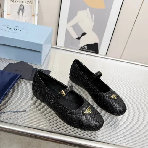 Replica Prada Flat Shoes For Women #1417569 $140.00 USD for Wholesale