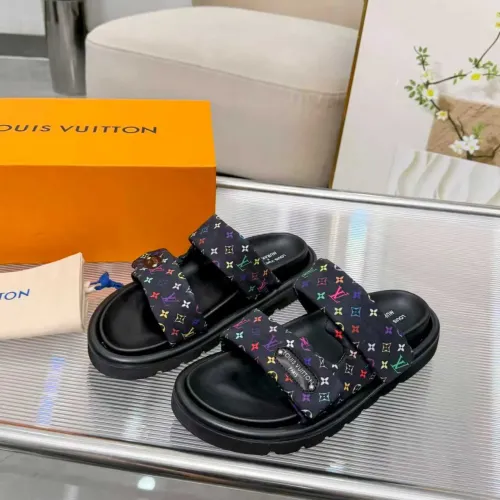 Wholesale Louis Vuitton Slippers For Women #1417571 $76.00 USD, Wholesale Quality Replica Louis Vuitton Slippers