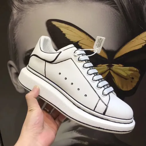Replica Alexander McQueen Casual Shoes For Women #1417583 $100.00 USD for Wholesale