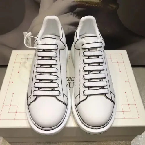 Replica Alexander McQueen Casual Shoes For Men #1417585 $100.00 USD for Wholesale